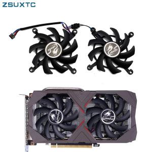 Colorful GeForce RTX 2060 2060 GPU 선풍기 냉각 선풍기 RTX2060 GTX 1660 TI 1660 그래픽 카드용 85mm 2