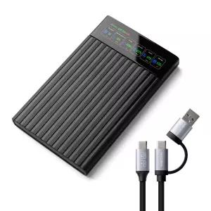 유니콘 HSD-L20 스마트LCD 2.5인치 HDD SSD 외장하드케이스