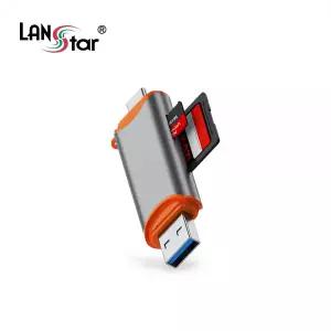 라인업시스템 LANSTAR LS-UACSD SD 카드 리더기 USB 3.0 A/C 듀얼 (정품)