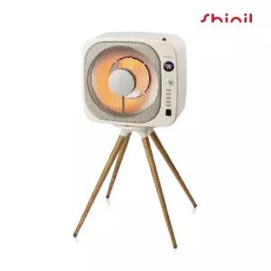 신일 에코팬 큐브 히터 SEH-BE800P 크림베이지 쾌속발열 리모컨 자동온도조절 고효율