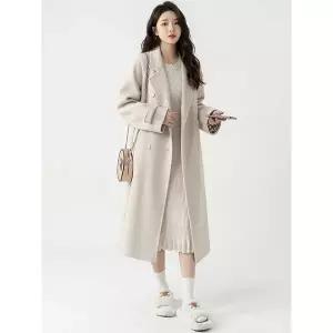 [클라쎄]클라셰 (77까지)소포트데일리롱코트+벨트SET_B5W0018