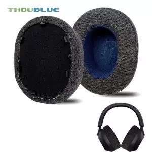 소니호환 WH-1000XM5 이어폰용 THOUBLUE 교체용 이어패드 이어 쿠션 벨루어 슬리브 헤드밴드