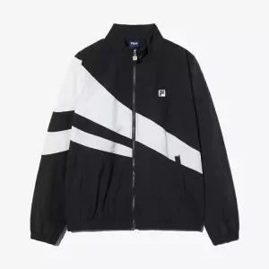 휠라 공용 플래그 바람막이 FS2JKH2131X-BLK