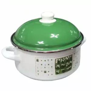 냄비 포트 솥 ELO 인덕션 법랑 찌개 라면 그린 24cm
