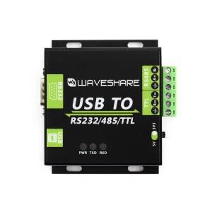 Waveshare USB to RS232/485/TTL 변환기 온보드 FT232RL 산업용 등급 지원 Android Windows 11/10/8