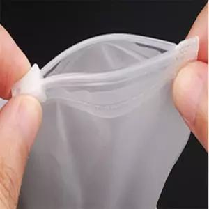 뭉스상회 1P 반투명 PVC 지퍼 파우치 20X30CM 비닐팩