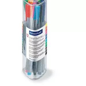 화인라이너10 2 12색세트 334PR12 STAEDTLER 볼펜 필기구쇼핑몰 필기구각인 A353E