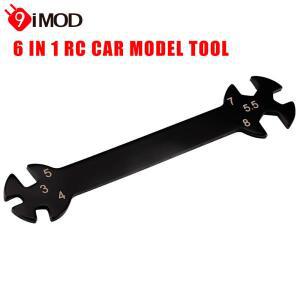 9IMOD 다기능 수리 렌치 턴  너트 스패너 도구 RC 드론 자동차 오프로드 차량용 6 in 1 3mm