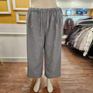 [BCBG]BCBG 밴딩 턱 와이드 팬츠 B5DAP328