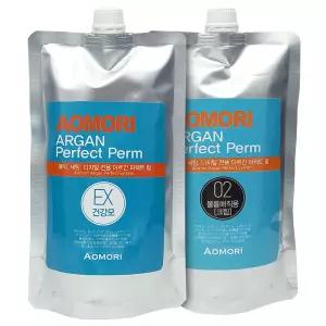 [아오모리] 아르간 퍼펙트 펌 건강모발용 EX 400ml+400ml