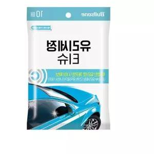 불스원 유리 세정 티슈 10매입 유리세정제 먼지제거크리너 q-WE68F92 오염물질제거 먼지흡착