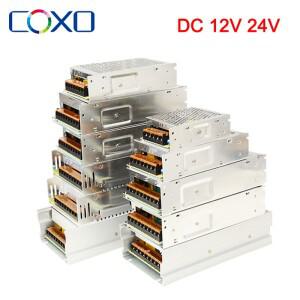 스위칭 LED 전원 공급 장치 AC 110-220V to DC 12V 24V 조명 변압기 소스 어댑터 SMPS, 스트립 2835 5050 C