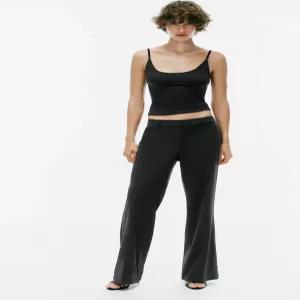 [정품] 자라 ZARA 로우라이즈 스트레이트 팬츠 - 블랙 3067/449/800
