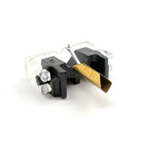 Shure M44G M55E 듀얼 GARRARD 카트리지 축음기 액세서리 용 LP 비닐 턴테이블 다이아몬드 교체 스타일러