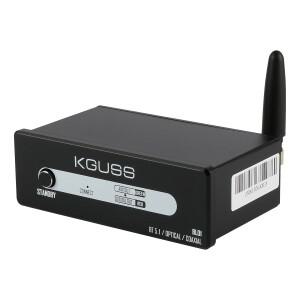 KGUSS BL01 블루투스 5.1 오디오 수신기 HIFI QCC3031 무손실 디코딩 APTX HD 광섬유 동축 RCA 출력 DAC