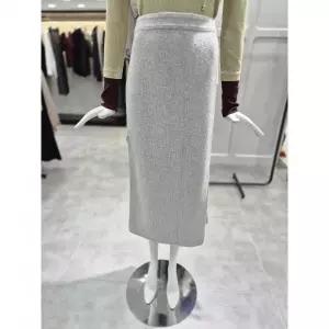 한정수량 (주크/ZOOC)Z244KSD001 라쿤 블렌드 니트 스커트 2852545