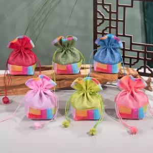 한식 보자기 디자인 천 주머니 미니주머니