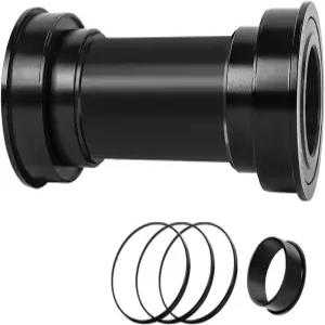 HOUSON BB86/BB92용 프레스핏 하단 브래킷 41mm 세라믹 베어링 액슬 어댑터 및 스페이서 포함 경량