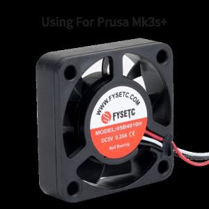 Prusa i3 MK3 + 팬 3D 프린터 부품 4010 냉각 볼 베어링 5V 슈퍼 사일런트 쿨 라디에이터