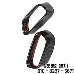 BMW X5 2014 2018 자동차 배기 파이프 커버 스테인레스 스틸 테일 스로트 머플러
