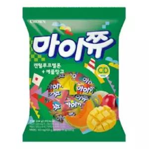마이쮸 대용량 캔털루프멜론+애플망고 284g