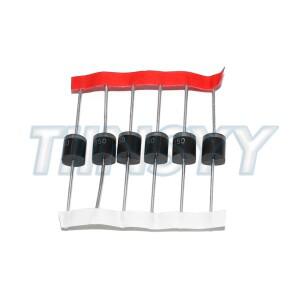 6PCS 30SQ050 숏키 다이오드 30A 50V 태양광 패널 병렬 리플로우 보호용 축방향