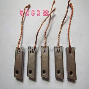 자동차 차량 발전기 카본 브러쉬  현대 포드 닛산 BYD 레귤레이터용 (크기: 5x8x22mm)