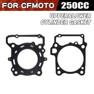 CFMOTO 250SR-FUN 상부 및 하부 실린더 가스켓 모토 액세서리 헤드 250CLC 바이크 오토바이 부품