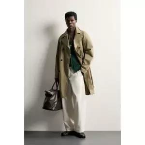 ZARA 워터 프루프 레귤러핏 트렌치 코트 - 샌드 5854/850/707