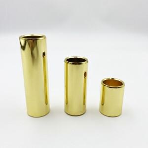 기타 슬라이드 로드 외경 2.1CM 황동 순수 구리 튜브 금도금 핑거 슬리브