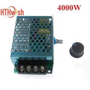 1pcs 4000W AC 110V-220V SCR 조정 가능 전동 속도 컨트롤러 제어 조광기 온도 레귤레이터 고전력