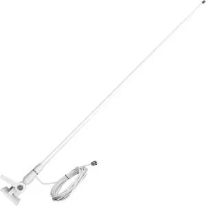 Retevis MA06 해양용 VHF 안테나 3.5dBi 유리섬유 방수 보트 43.3인치 23피트/7m RG-58 동축 케이블 PL-259