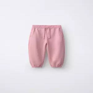 ZARA 솔리드 조거 팬츠 - 파스텔 로즈 1880/539/621 774385