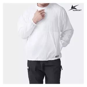 코몽트 남성 패커블 맨투맨 화이트