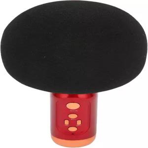 Bluetooth 마이크 무선 노래방 충전식 핸드헬드 휴대용 LED 라이트 포함 파티카 PC 휴대폰 다기능 콘덴서
