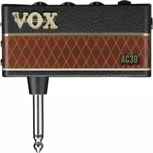 Vox amPlug 3 AC30 헤드폰 기타 앰프 스테레오 FX 트레몰로 스피커 에뮬레이션 내장 리듬 AUX 포함
