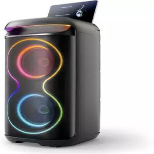 JYX 노래방 기기 24 대형 휴대용 블루투스 5.3 스피커 500W 대용량 PA 시스템 카라오케 노래를 위한 전문