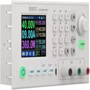 NKALOGMSD RD6012 전압 강하 벤치 파워 서플라이 가변 벅 컨버터 60V 12A 800W P-S-U PSU