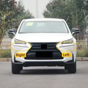 렉서스 NX200 NX300h 14-20 투명 라이트 하우징 렌즈 커버 호환