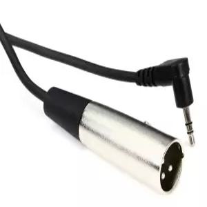 Hosa XVM-115 미터 15피트 직각 1/8 TRS to XLR 수컷 케이블