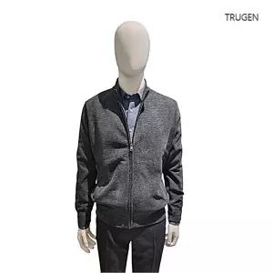 [롯데백화점]트루젠 F/W 다크그린 본딩 기모 가디건 G-TGW0-SP240-650