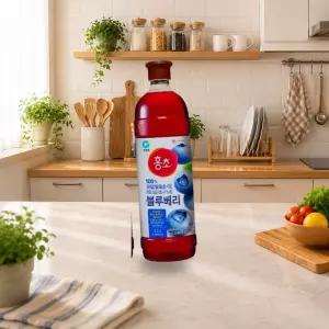 홍초 블루베리 1.5L x 2병