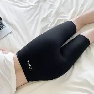 심리스 컷팅 마감 슬림 스타일 란우 여성 5 5부레깅스