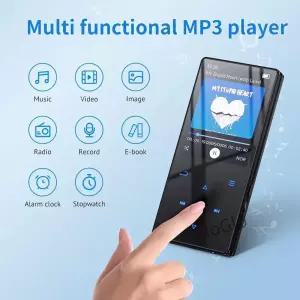 2026년 신형 블루투스 MP3 플레이어 음악 FM 라디오 외부 스피커 HiFi 다기능 디지털 음성 녹음기 운동용