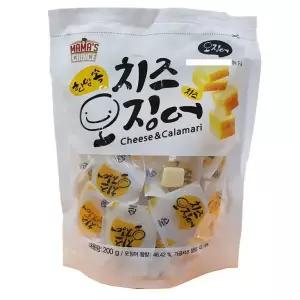마마스초이스 한입쏙 치즈오징어 200g 48개입 간식(N)