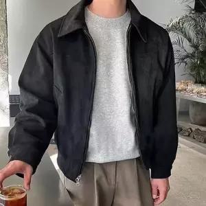 남성 2컬러 투웨이 데일리 가을 블루종 자켓 IS-JK59