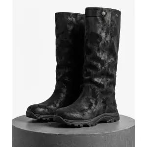 SALT AND CHOCOLATE 이베르 와이드 롱부츠 412548004 (3.5cm)