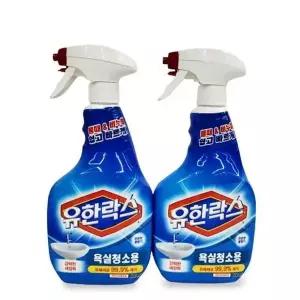 화장실 세정제 스프레이 청소용 거품 찌든때 물때 2개 600ml