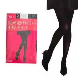 검정스타킹 일본직수입 FIT LADY 유발팬티스타킹 2개입 L-LL 80D