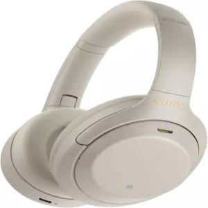 Sony 노이즈캔슬링 블루투스 헤드셋 WH-1000XM4 무선 헤드폰 실버